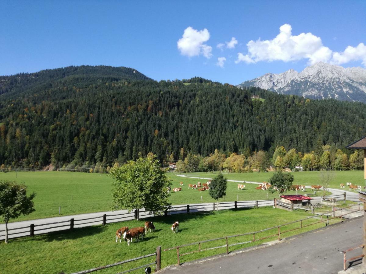 Appartement Unterbering Söll Exteriér fotografie